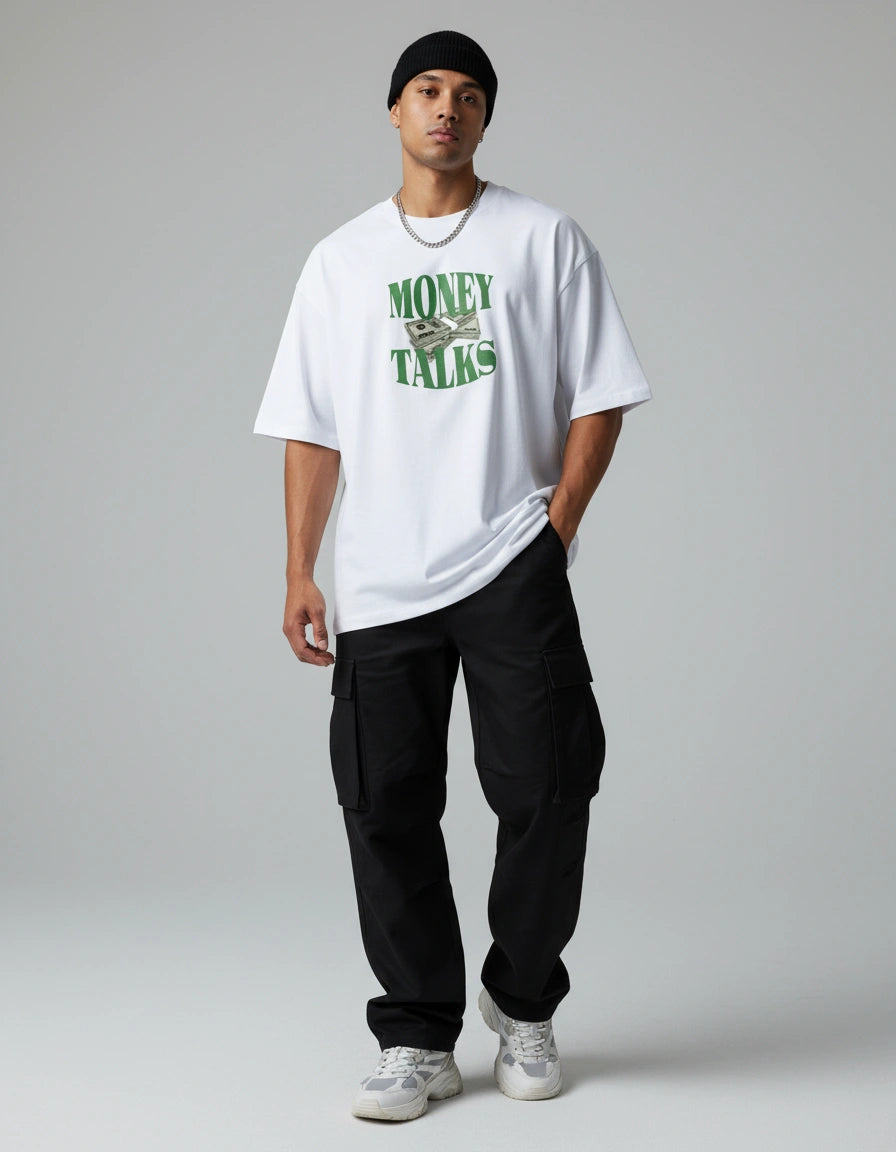 Oversized Money Talks Classic T-Shirt